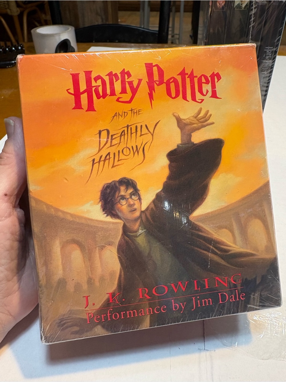 audiobook Harry Potter and the Deathly Hallows J.K. Rowling Jim Dale.